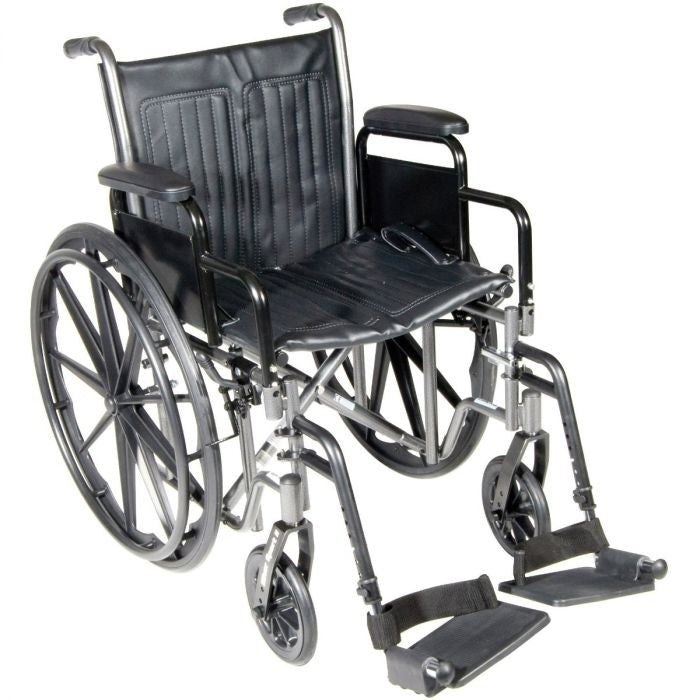 Wheelchair 18,Black,McKesson