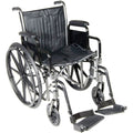 Wheelchair 18,Black,McKesson